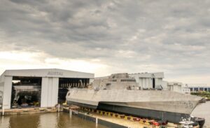 Austal’s operations have a massive economic impact in Alabama, particularly within the Mobile region. In 2023, over 250 Alabama-based suppliers, almost all of which were small businesses, contributed more than $115 million to Austal’s projects. (Photo Credit: Austal USA)