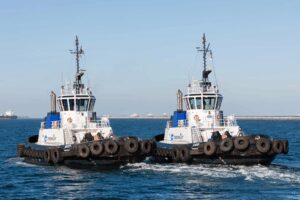 The Master and Leader were originally delivered in April 1998, built to last by Nichols Brothers Boat Builders of Freeland, Washington state (CREDIT: Crowley)