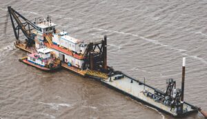 Inland Dredging Company helps keep commerce flowing on America’s inland waterway system. (Image Credit: Inland Dredging Company)